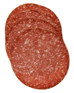 KI generiert: Das Bild zeigt eine Packung Bio-Jagdwurst von Chiemgauer Naturfleisch. Die Wurst ist als 100% biologisch und ohne Nitritpökelsalz gekennzeichnet.