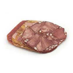 KI generiert: Das Bild zeigt eine Packung Bio-Jagdwurst von Chiemgauer Naturfleisch. Die Wurst ist als 100% biologisch und ohne Nitritpökelsalz gekennzeichnet.