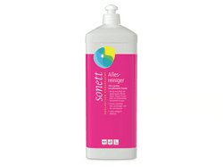 KI generiert: Das Bild zeigt eine Verpackung von Sonett Waschmittel, das als ökologisch konsequent beschrieben wird. Es handelt sich um ein Waschpulver mit 100 % Bio-Seife, geeignet für Temperaturen von 40-95 °C.