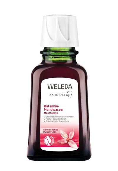Produktfoto zu Ratanhia Mundwasser von Weleda