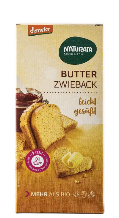 Produktfoto zu Butterzwieback, leicht gesüß