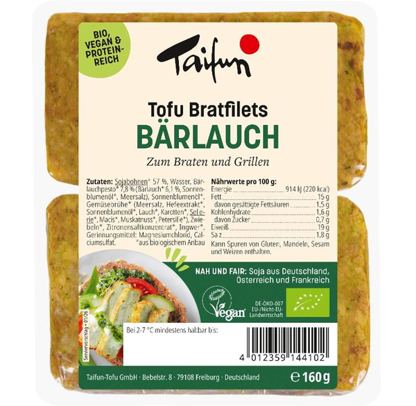 Produktfoto zu Bärlauch Bratfilets von Taifun