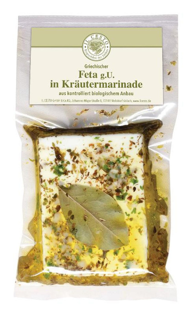 Produktfoto zu Original griechischer Feta mariniert von Il Cesto
