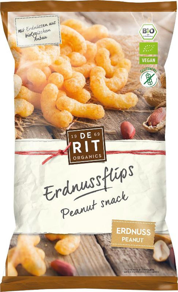 Produktfoto zu Erdnuss Flips von deRit