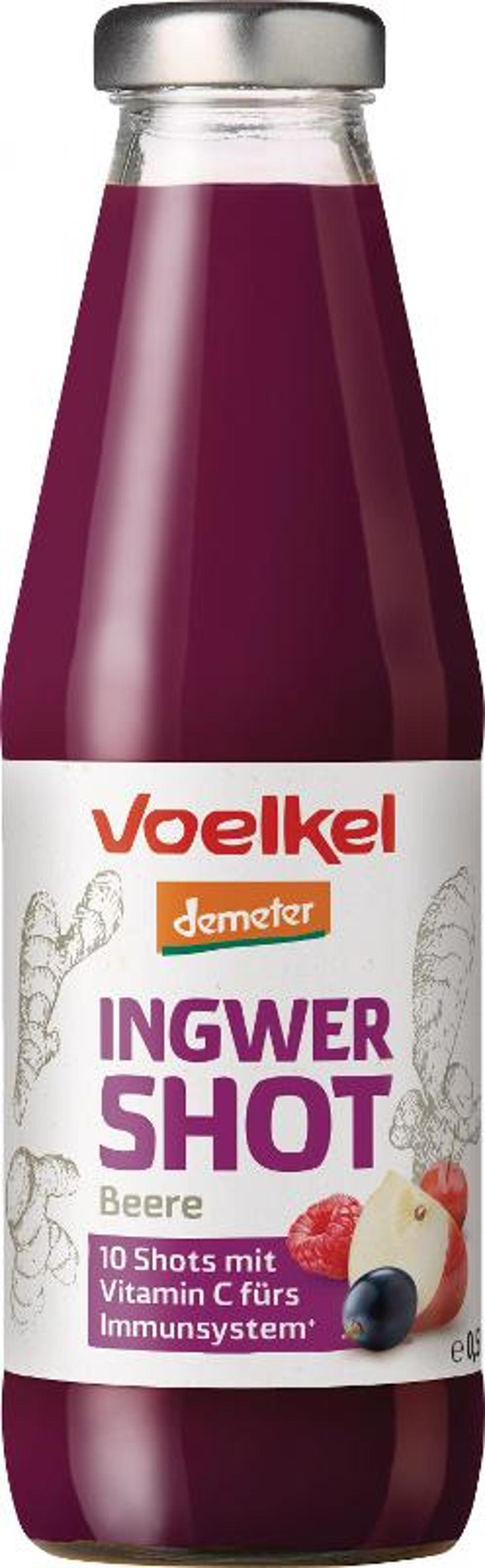 Produktfoto zu Shot Ingwer Beere von Voelkel