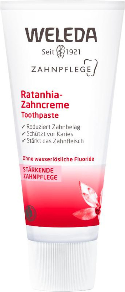 Produktfoto zu Ratanhia Zahncreme von Weleda