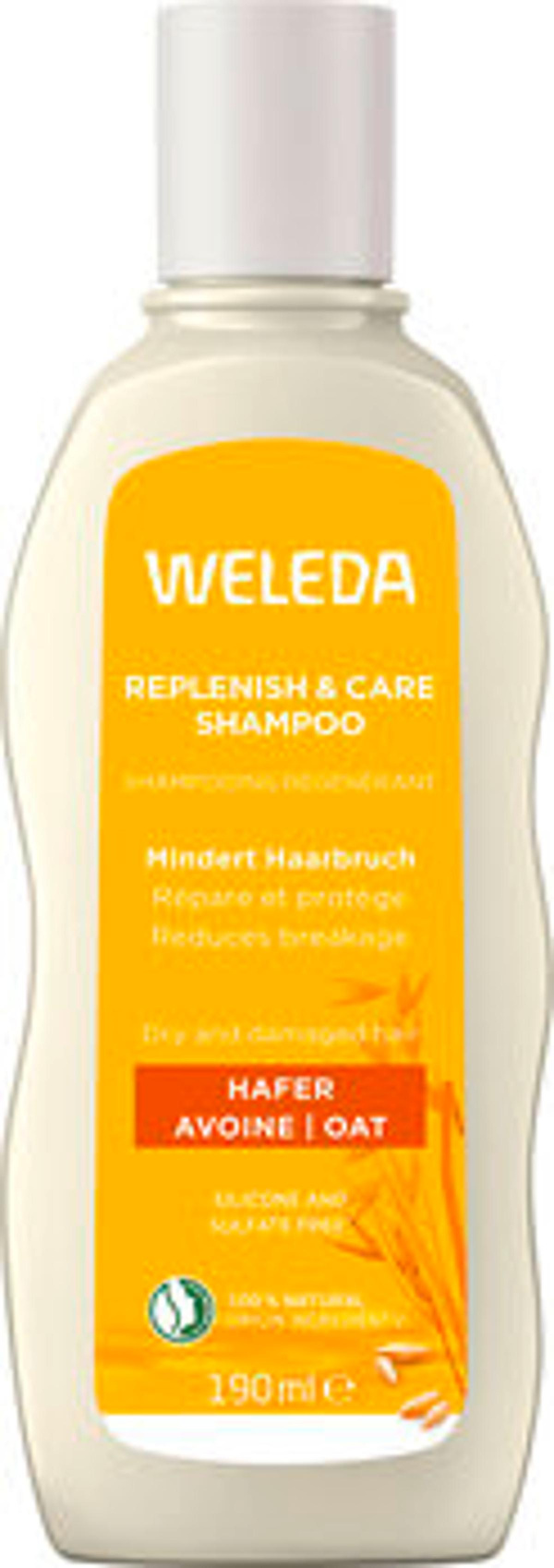 Produktfoto zu Hafer Aufbau Shampoo von Weleda