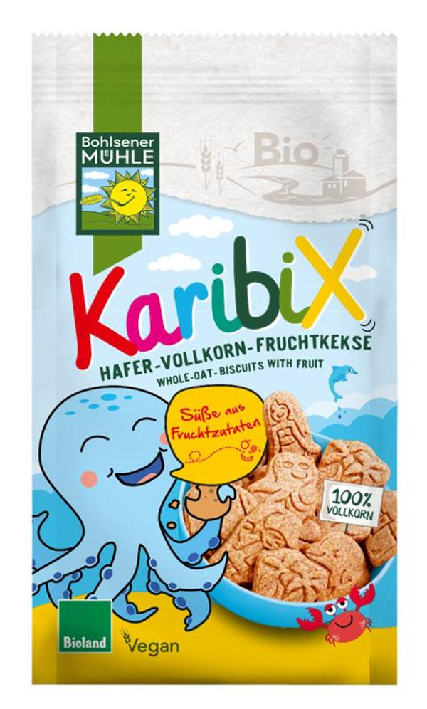 Produktfoto zu KaribiX Hafer Fruchtkeks von Bohlsener Mühle