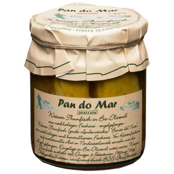 Produktfoto zu Weißer Thunfisch in Olivenöl von Pan do Mar
