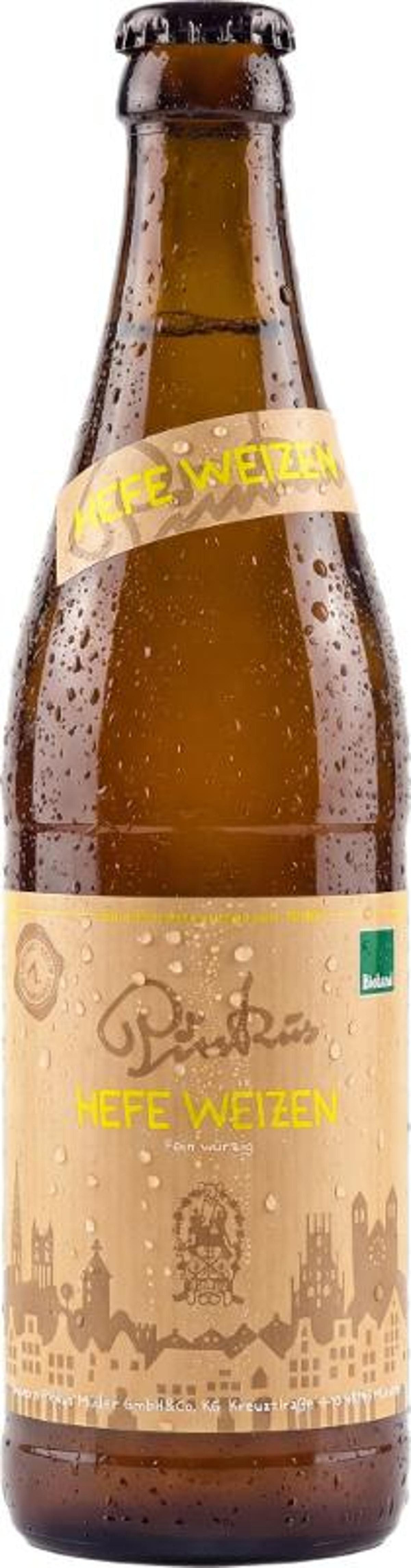 Produktfoto zu 8er Kasten Pinkus Hefe Weizen