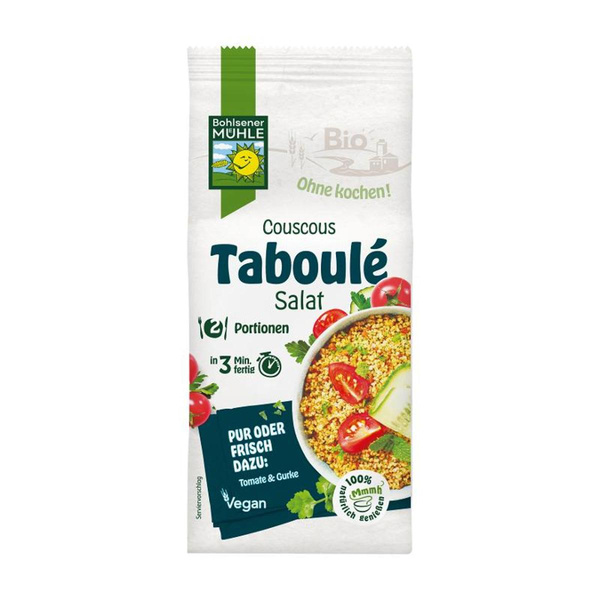 Produktfoto zu Taboulé - Couscous Salat von Bohlsener Mühle