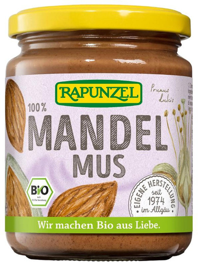 Produktfoto zu Europäisches braunes Mandelmus, von Rapunzel