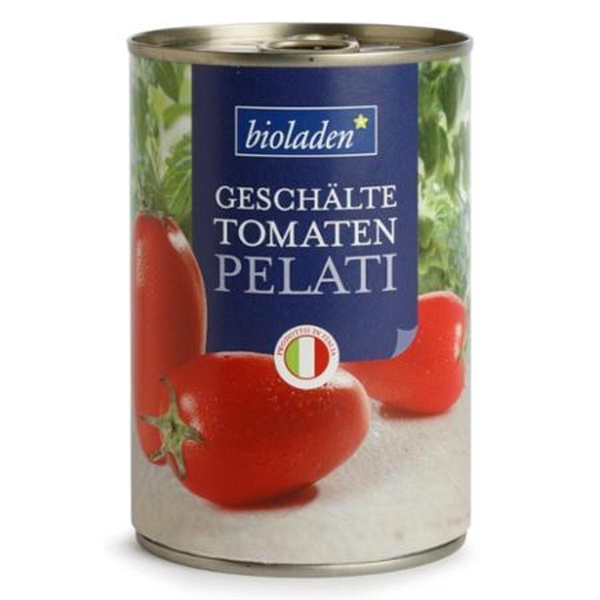 Produktfoto zu Geschälte Tomaten Pelati von bioladen