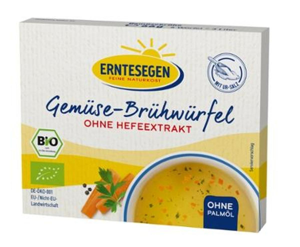 Produktfoto zu Gemüse-Brühwürfel hefefrei von Erntesegen