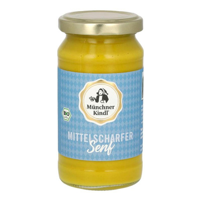 Produktfoto zu Mittelscharfer Senf von Münchner Kindl