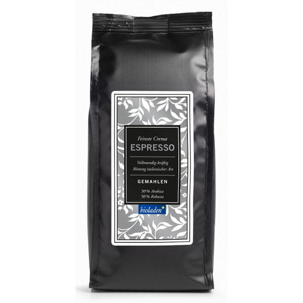 Produktfoto zu Espresso, gemahlen von bioladen