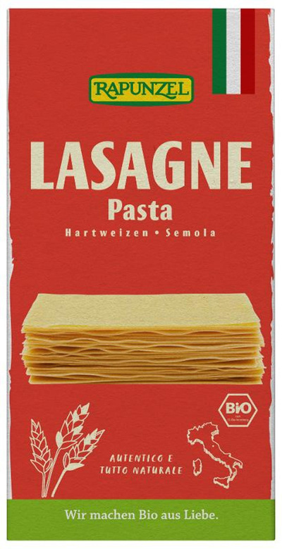 Produktfoto zu Lasagne Platten, hell von Rapunzel