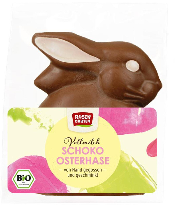 Produktfoto zu Vollmilch Osterhase sitzend von Rosengarten