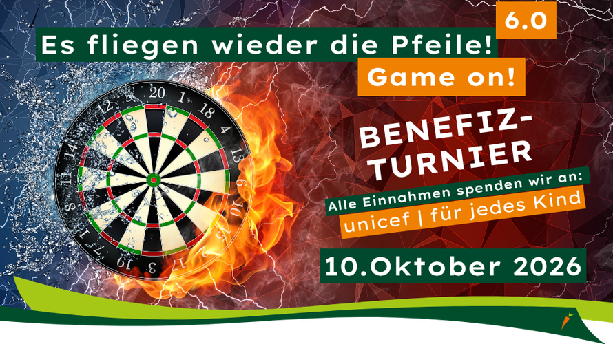 6. Dart-Meisterschaft - Benefiz-Turnier