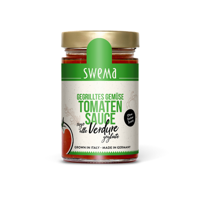 Produktfoto zu Tomatensauce mit gegrilltem Gemüse von SweMa