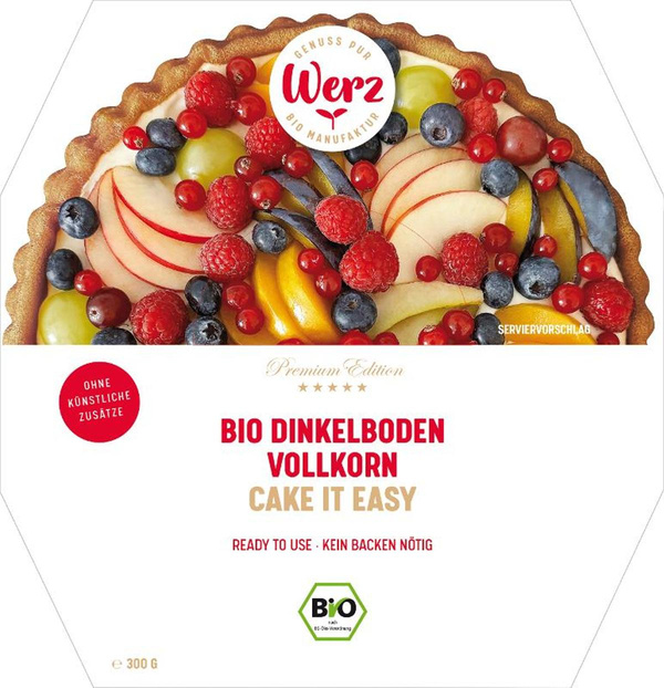 Produktfoto zu Tortenboden Dinkel Vollkorn von Werz