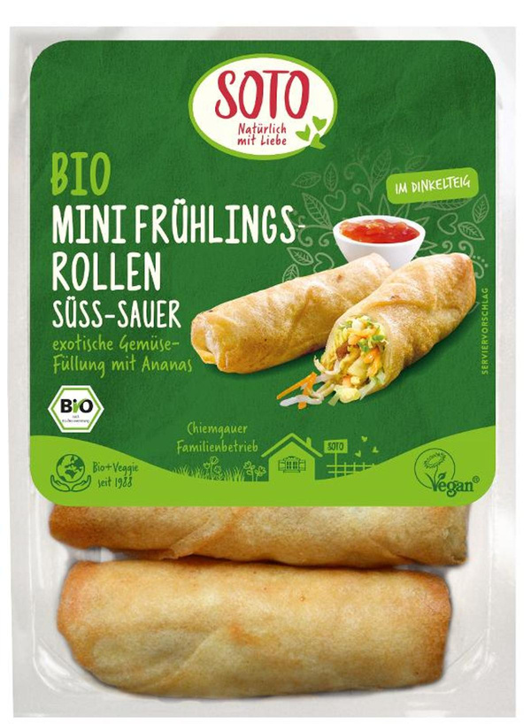 Produktfoto zu Mini-Frühlingsrollen Süß-Sauer von Soto