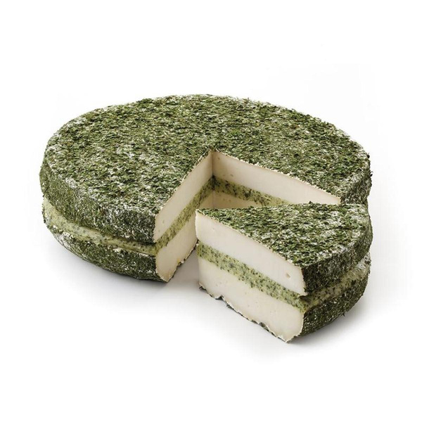 Produktfoto zu Damse Kräuterbrie Ziege, 50% von Damse Brie