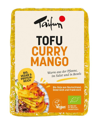 Produktfoto zu Tofu Curry-Mango von Taifun