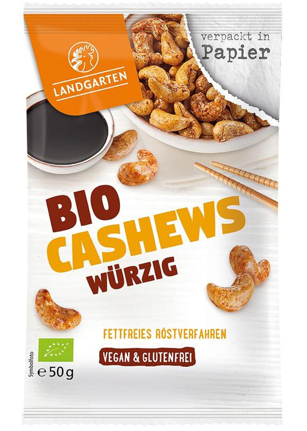 Produktfoto zu Cashews Würzig von Landgarten