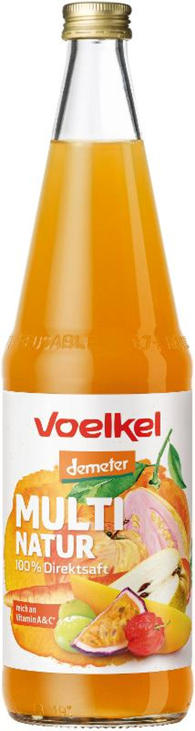 Produktfoto zu 6er Kasten Multi Natur, Demeter von Voelkel