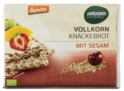 Produktfoto zu Sesam-Vollkorn-Knäckebrot von Naturata