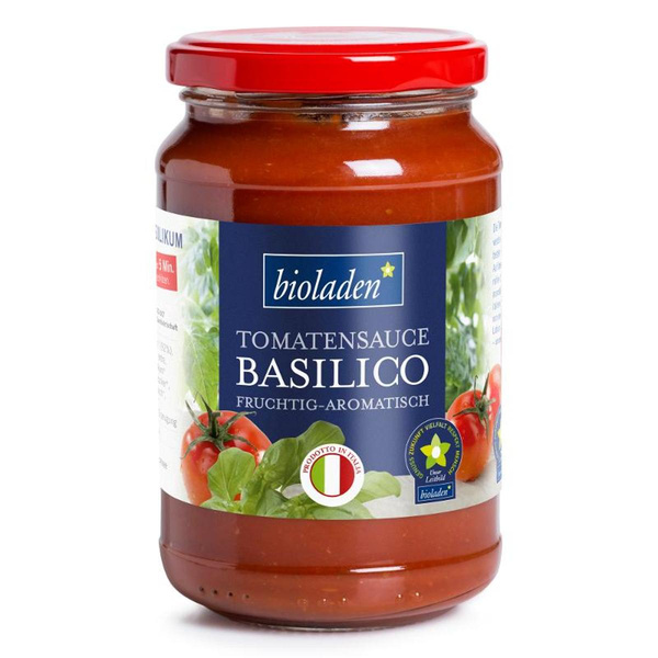 Produktfoto zu Tomatensauce Basilico von bioladen