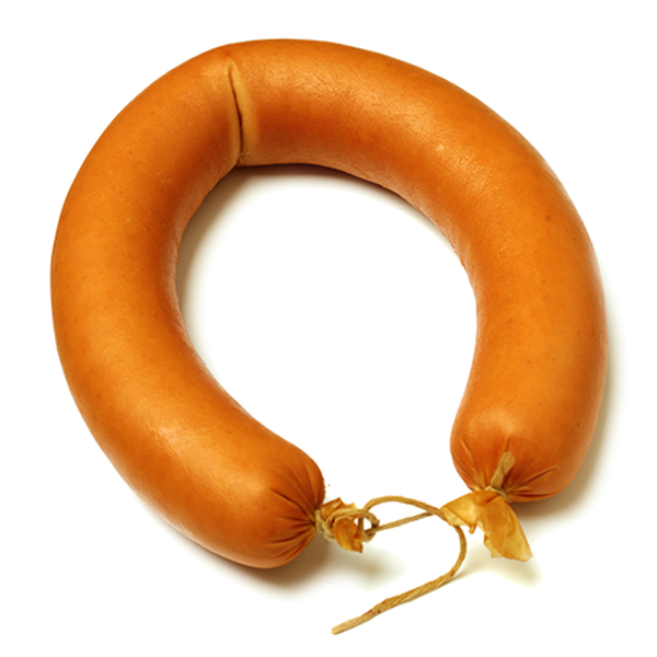 Produktfoto zu Fleischwurst mit Knoblauch, ca. 400g von Fleischerei Burchhardt