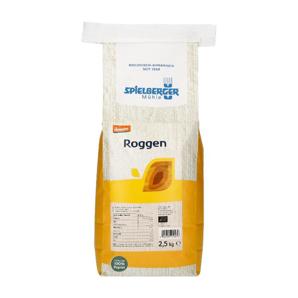 Produktfoto zu 2,5 kg Roggen von Spielberger