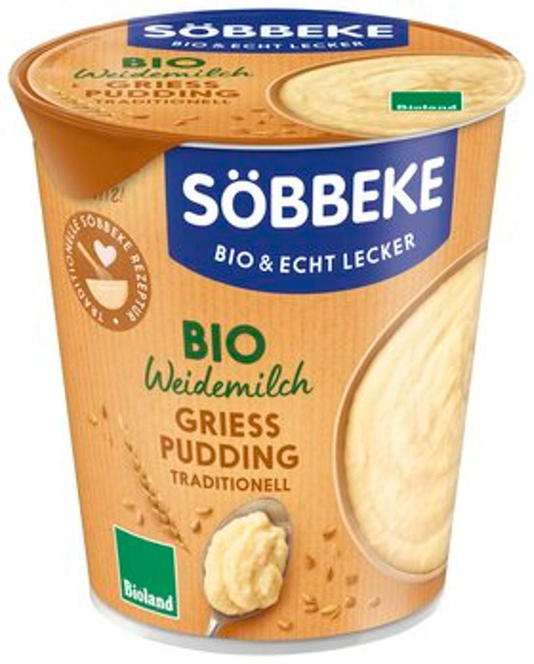 Produktfoto zu Grießpudding Traditionell von Söbbeke