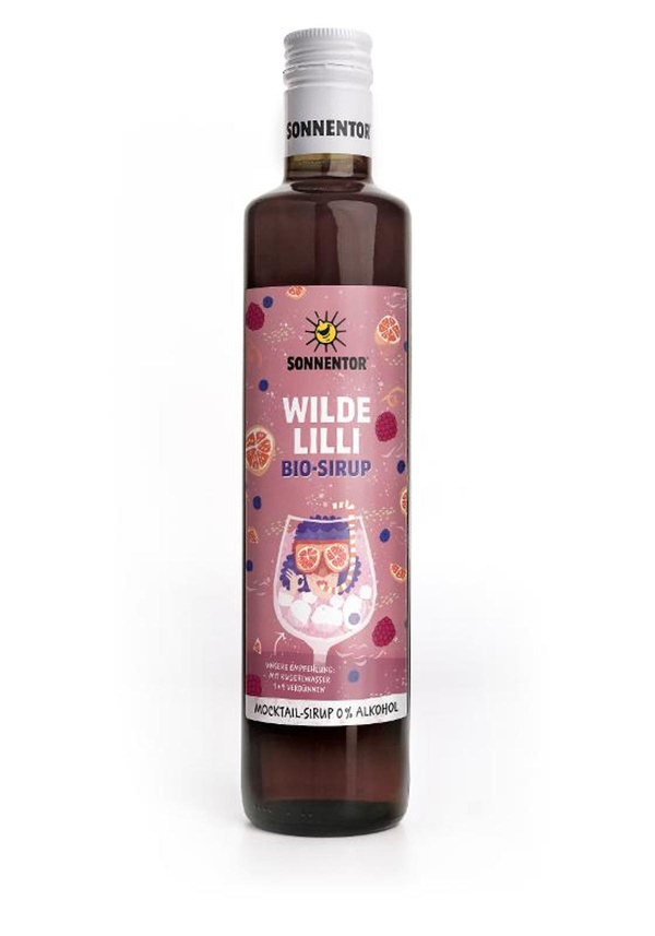 Produktfoto zu Wilde Lilli Sirup von Sonnentor