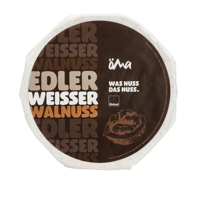 Produktfoto zu Edler Weisser Brie Walnuss, mind. 50% von ÖMA