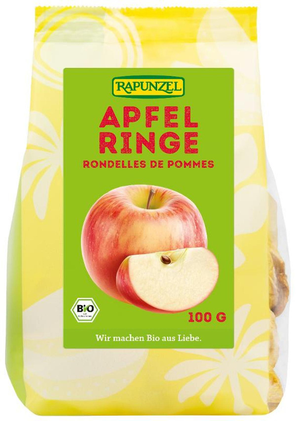 Produktfoto zu Apfelringe von Rapunzel