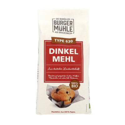 Produktfoto zu Dinkelmehl Typ 630 von Burgermühle