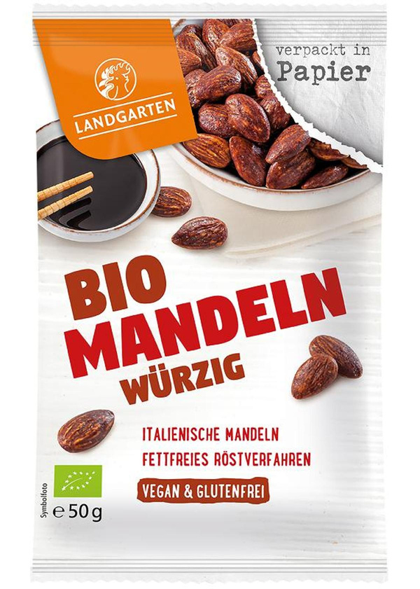 Produktfoto zu Würzige Mandeln von Landgarten