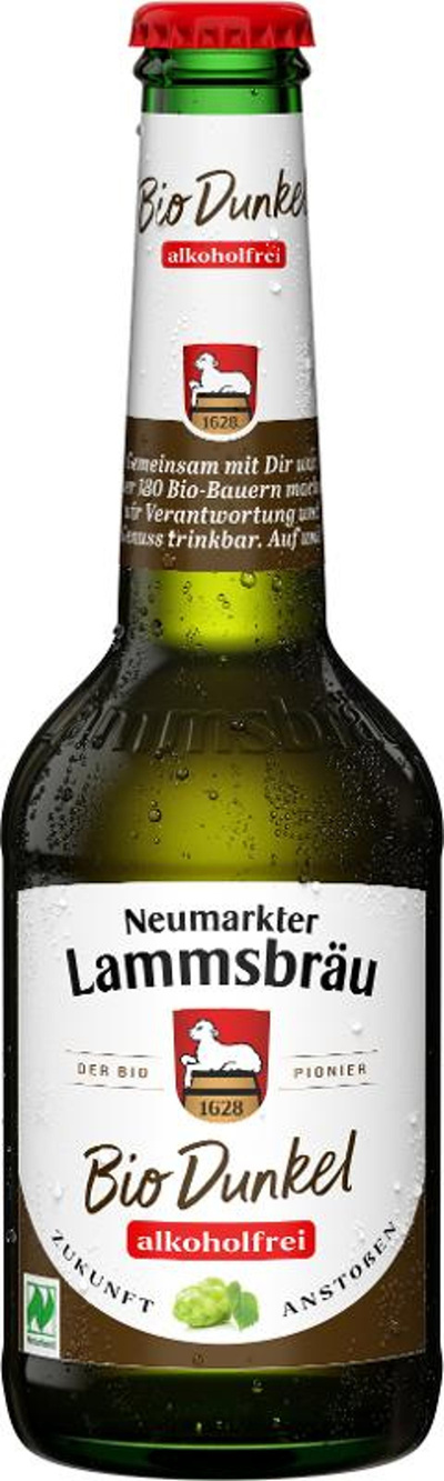 Produktfoto zu 10er Kasten Lammsbräu Dunkel alkoholfrei