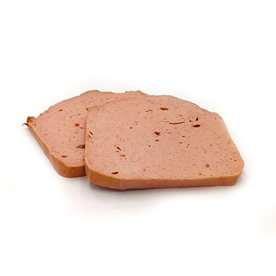 Produktfoto zu Fleischkäse, 2 Scheiben, ca. 200g von Fleischerei Burchhardt