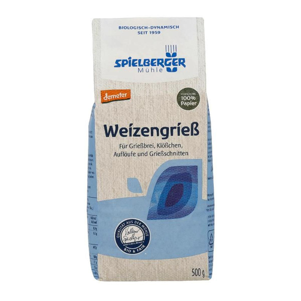 Produktfoto zu Weizengrieß von Spielberger
