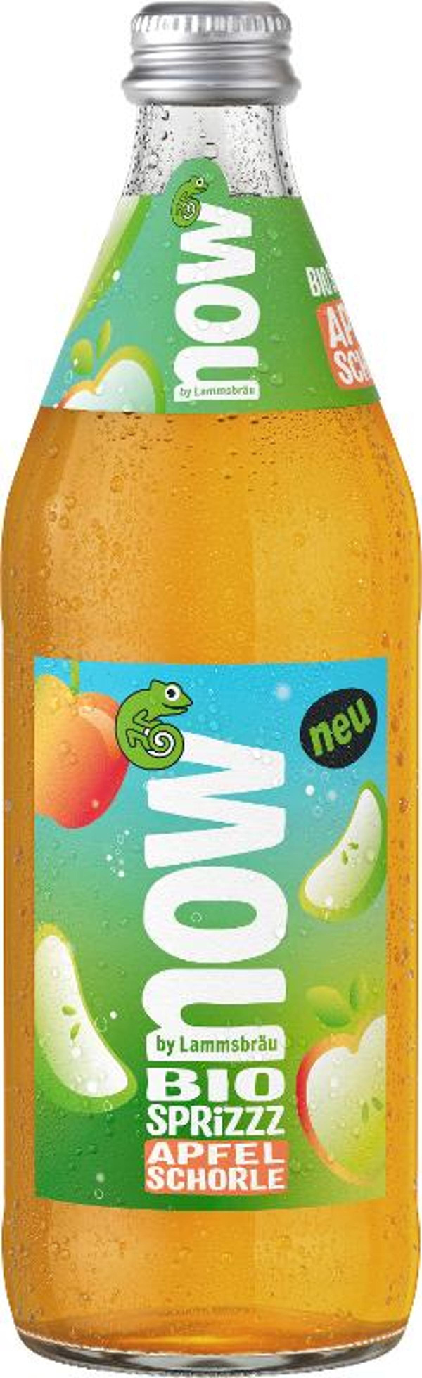 Produktfoto zu 10er Kasten now - Apfelschorle von Lammsbräu