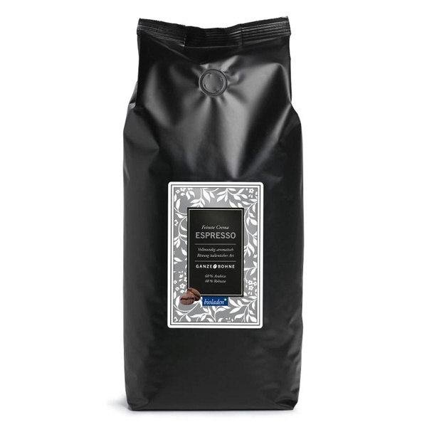 Produktfoto zu Espresso ganze Bohne von bioladen
