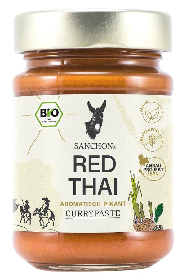 Produktfoto zu Currypaste Red Thai von Sanchon