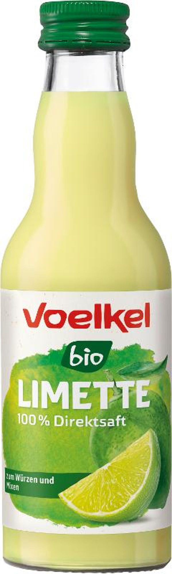 Produktfoto zu Limettensaft, kleine Flasche von Voelkel