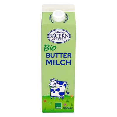 Produktfoto zu Buttermilch Tetra von Upländer Bauernmolkerei