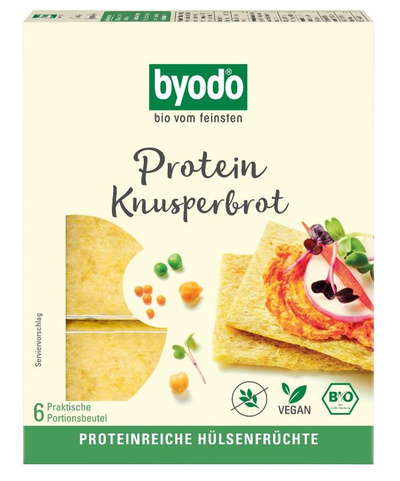 Produktfoto zu Protein Knusperbrot von Byodo