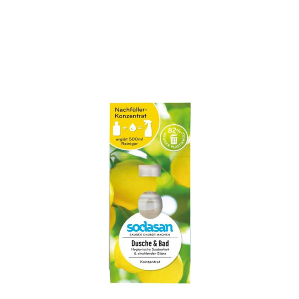 Produktfoto zu Dusche- & Badreiniger Nachfüllkonzentrat von Sodasan